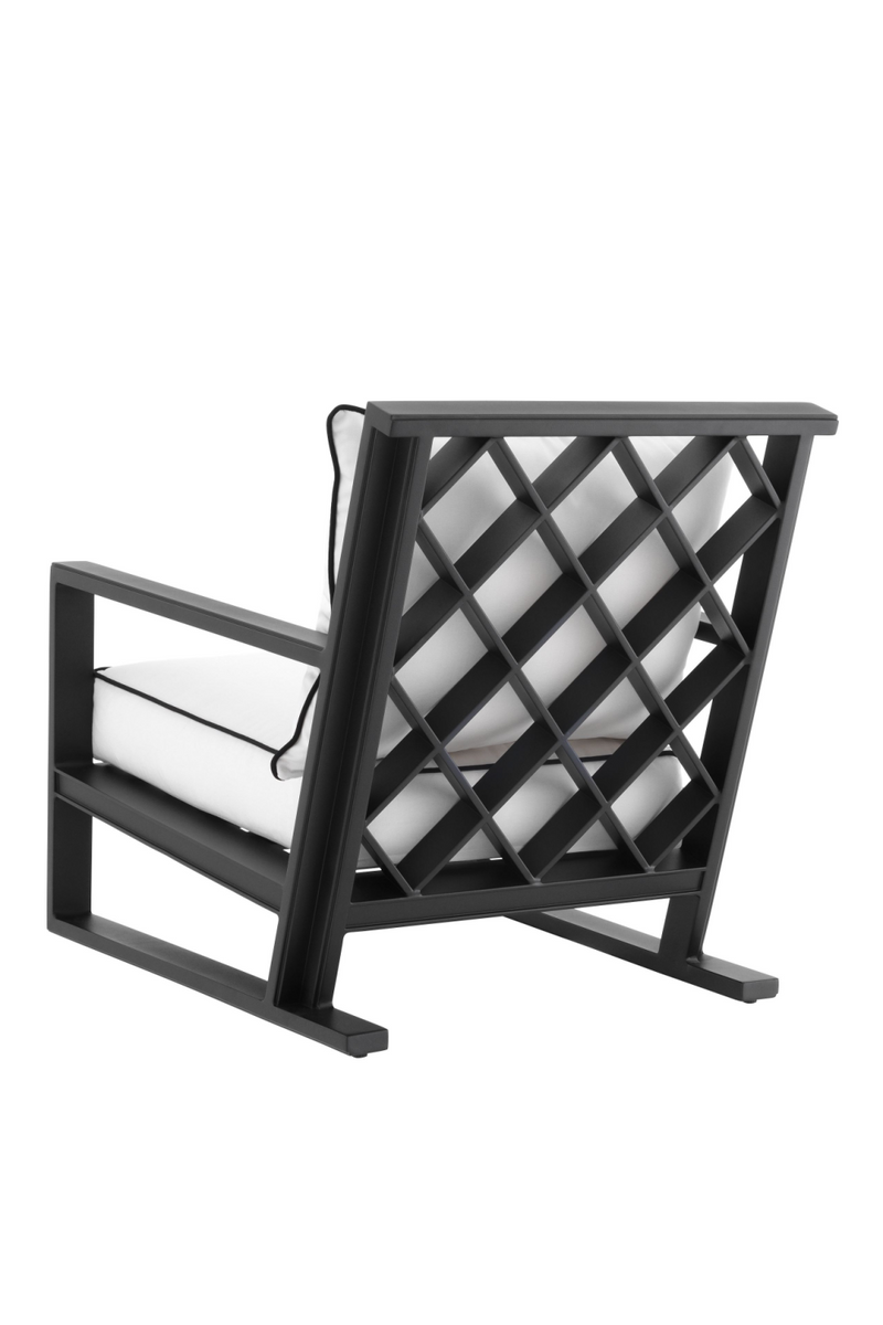 Black Outdoor Sunbrella Lounge Chair | Eichholtz Como | OROA TRADE