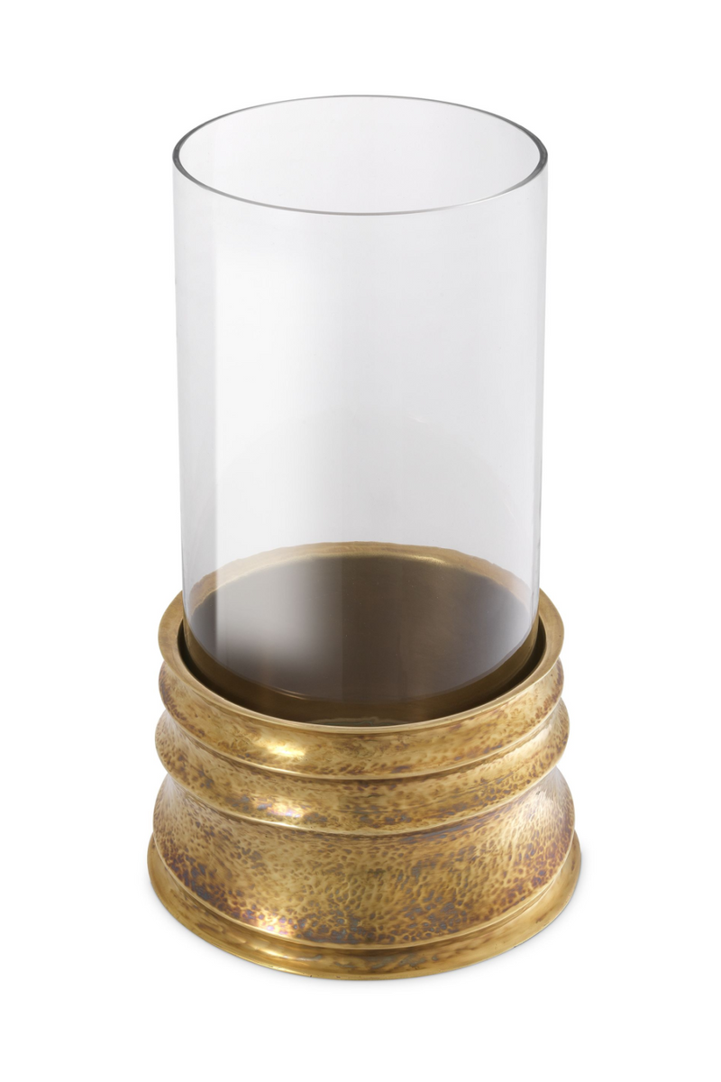 Vintage Brass Candle Holder - Eichholtz Gilardon | Oroatrade.com