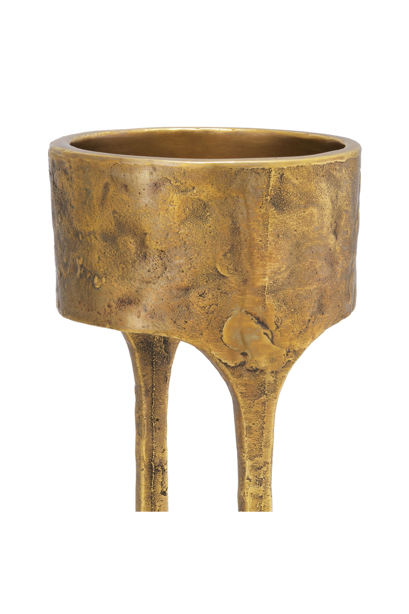 Vintage Brass Candle Holder | Eichholtz Bologna L | OROA TRADE