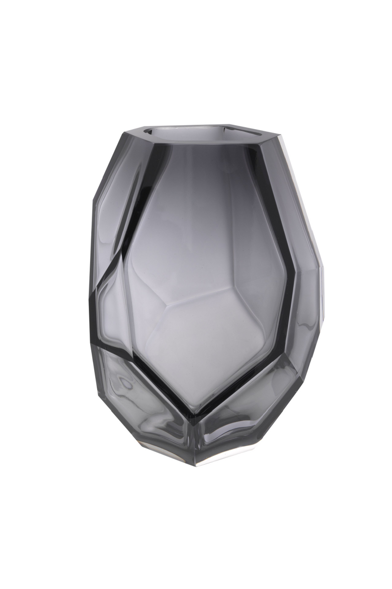 Gray Handblown Glass Vase | Eichholtz Martina | OROA TRADE