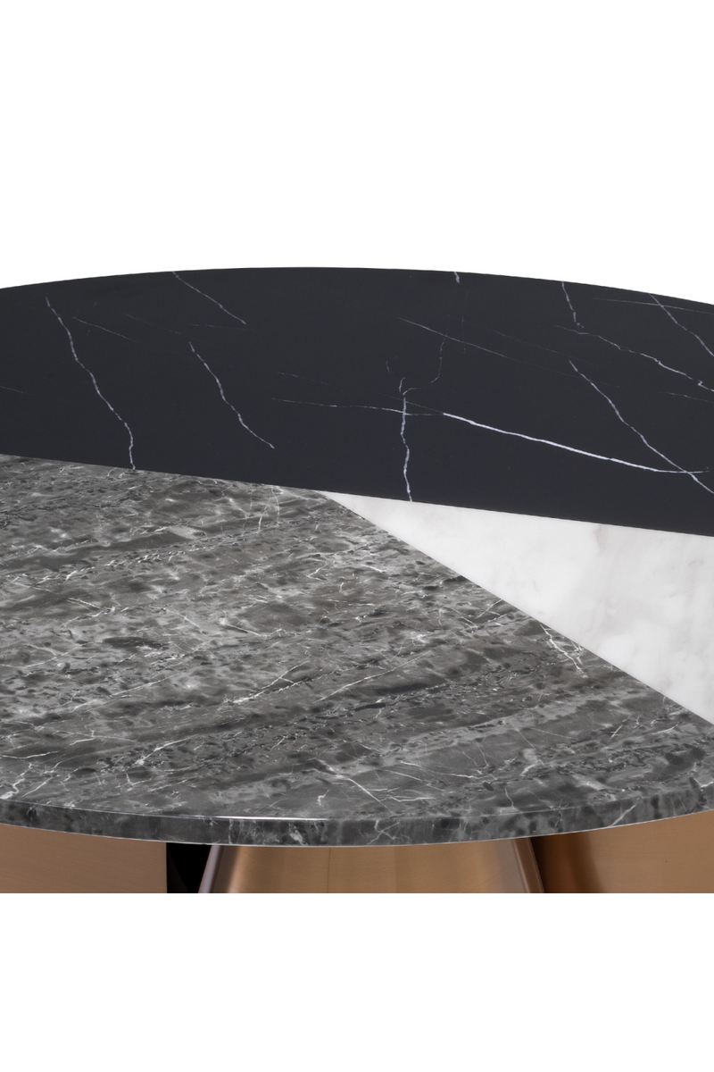 Copper Marble Coffee Table | Eichholtz Tricolori | OROA TRADE