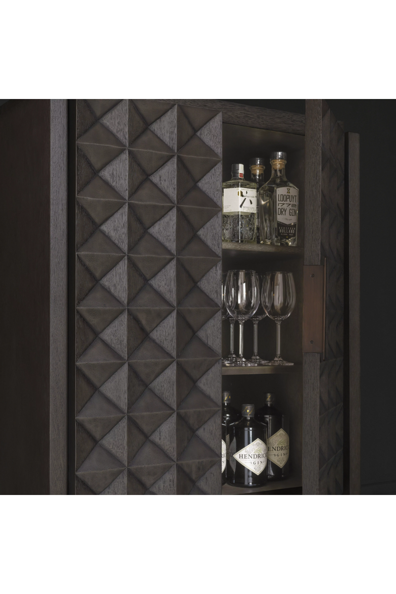 Wooden Bronze Wine Cabinet | Eichholtz Jane |