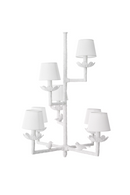 White Art Deco Chandelier | Eichholtz Nature | OROATRADE.com