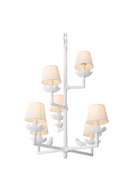 White Art Deco Chandelier | Eichholtz Nature | OROATRADE.com