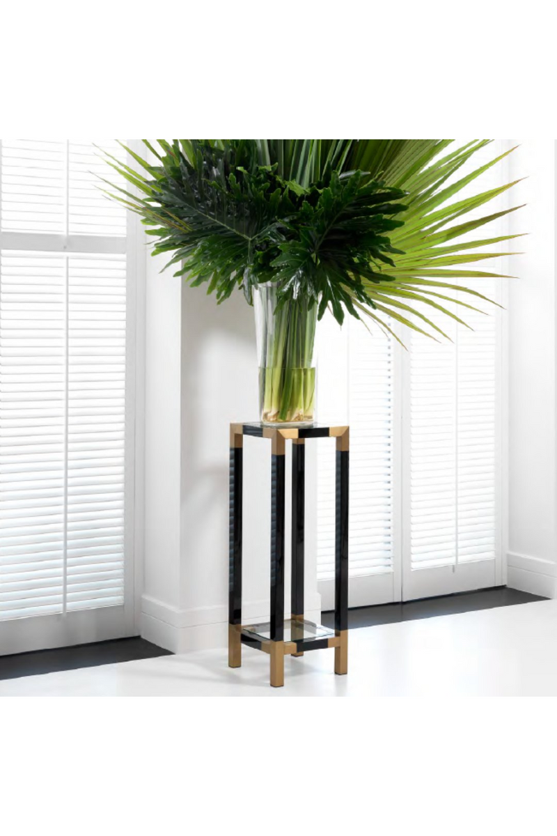 Black Glass Column | Eichholtz Royalton | OROA TRADE
