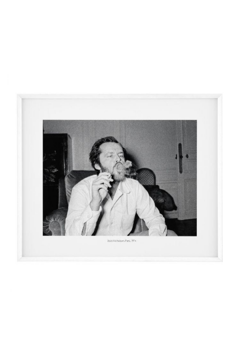 Jack Nicholson Smoking Print | Eichholtz Nicholson | OROA TRADE