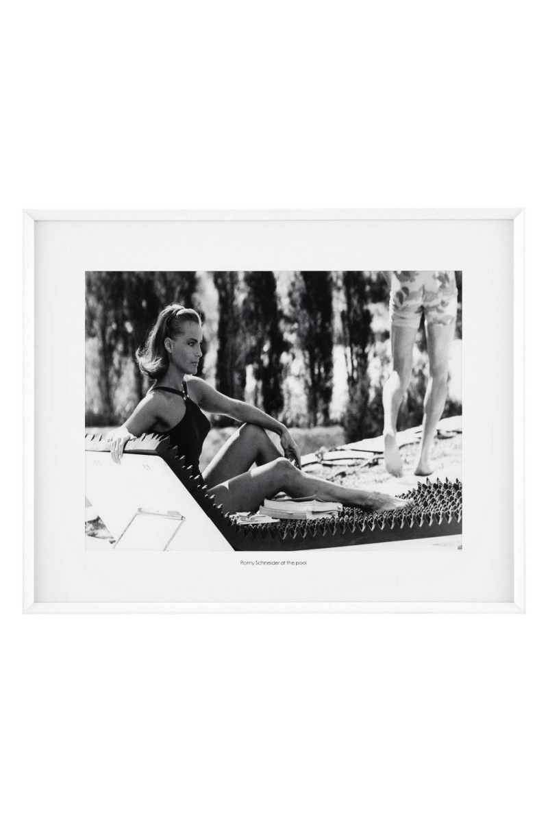 Romy Schneider Print | Eichholtz At the Pool | OROA TRADE