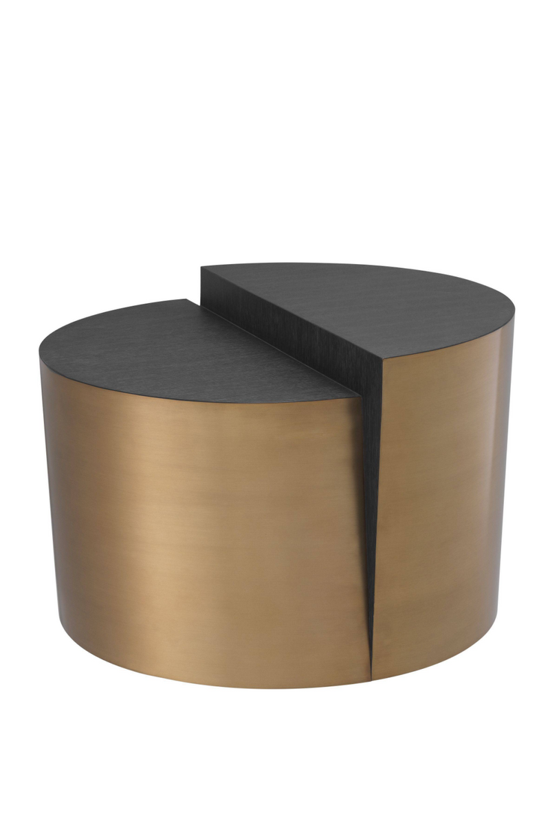 Brass Round Side Table | Eichholtz Riviera | Oroatrade.com