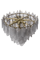 Smoked Glass Layered Chandelier | Eichholtz Verbier | Oroatrade.com