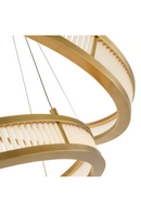 Brass Double Ring LED Chandelier | Eichholtz Damien | OROA TRADE