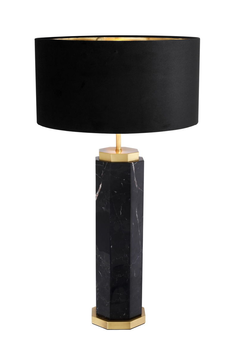 Black Marble Table Lamp | Eichholtz Newman | OROA TRADE