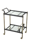 Vintage Brass Bar Cart | Eichholtz Princess |