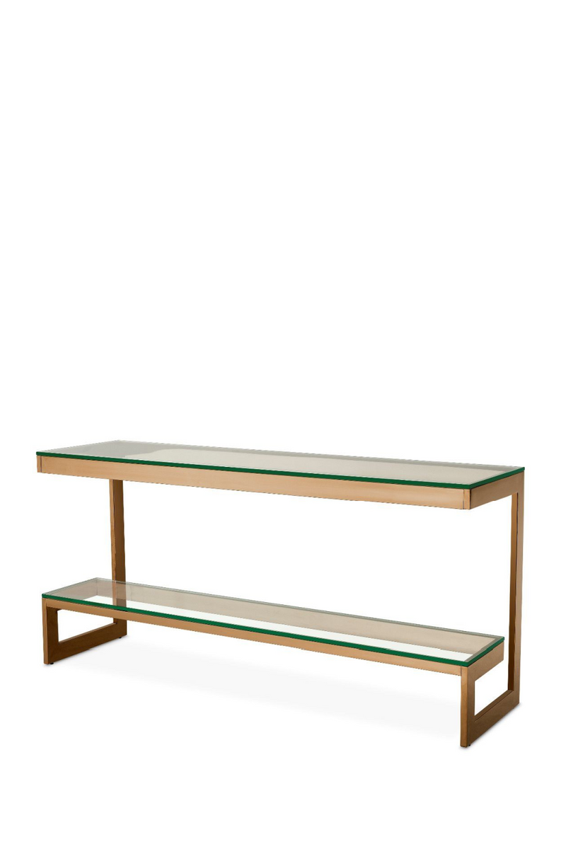 Brushed Brass Console Table | Eichholtz Gamma | OROA TRADE