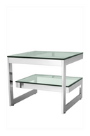 Steel 2-Layered Side Table | Eichholtz Gamma | Oroatrade.com