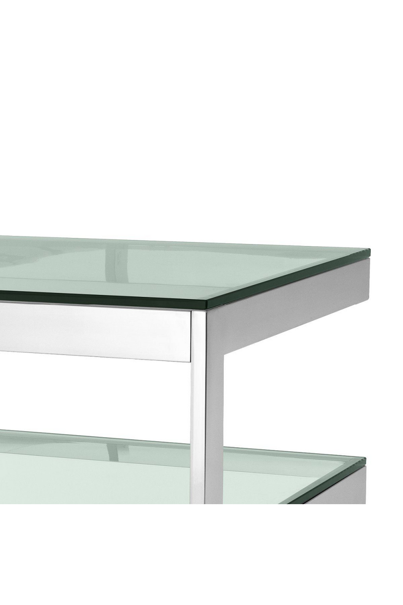 Steel 2-Layered Side Table | Eichholtz Gamma | OROA TRADE