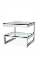 Steel 2-Layered Side Table | Eichholtz Gamma | Oroatrade.com