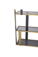 Brass 5 Shelf Display Cabinet | Eichholtz Clio | Oroatrade.com