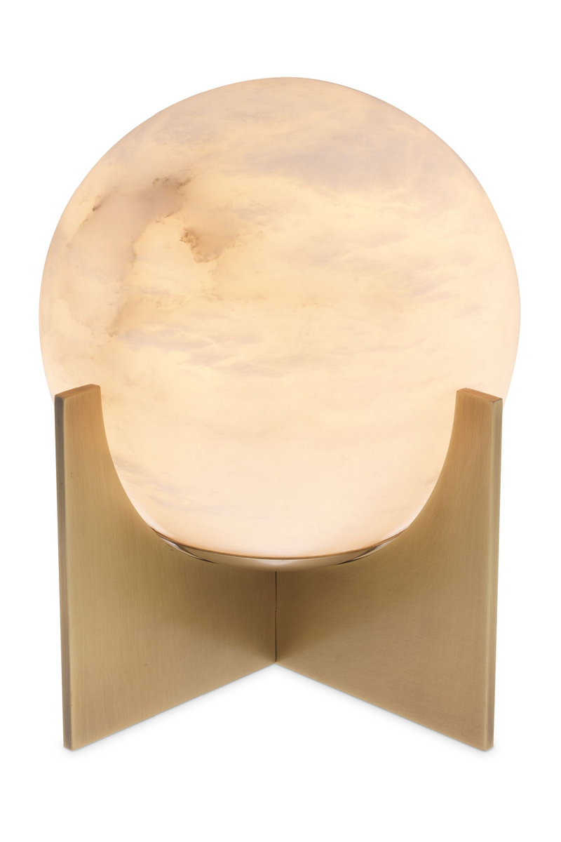 Alabaster Globe Table Lamp S | Eichholtz Scorpios | OROA TRADE