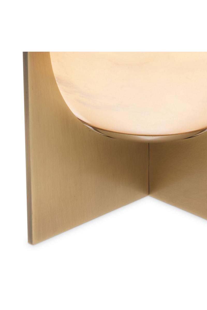 Alabaster Globe Table Lamp S | Eichholtz Scorpios | OROA TRADE