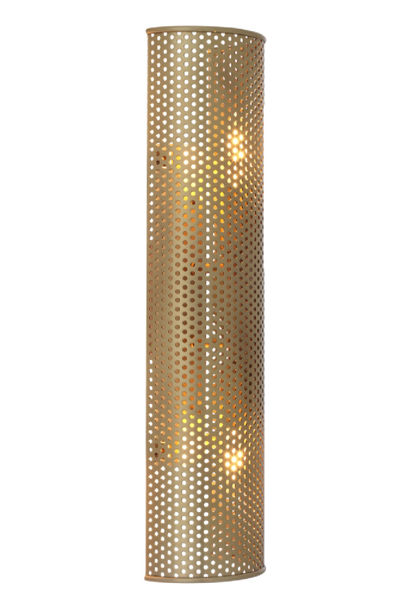 Antique Brass Finish Bold Geometric Wall Lamp L | Eichholtz Morrison | Oroatrade.com