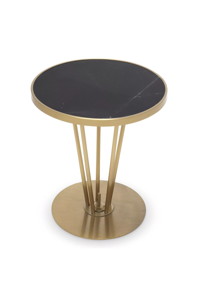 Brass Round Side Table | Eichholtz Horatio | OROA TRADE