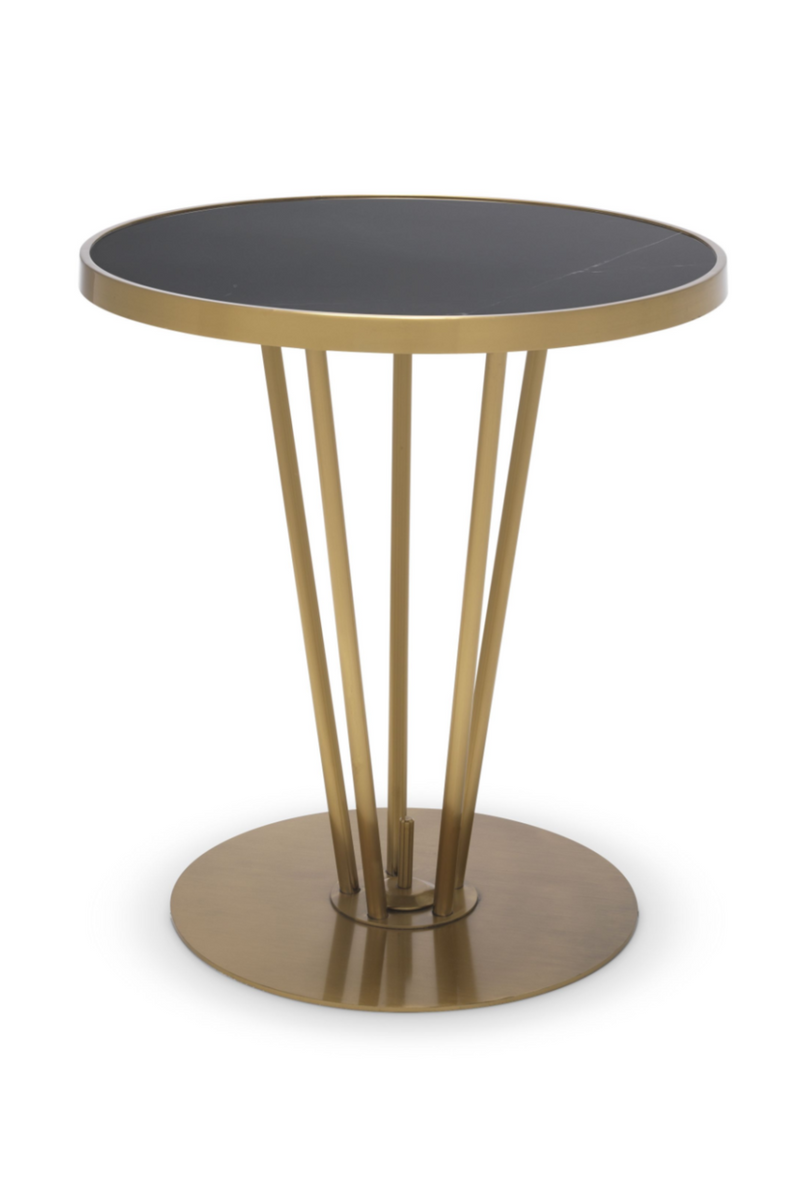Brass Round Side Table | Eichholtz Horatio | OROA TRADE