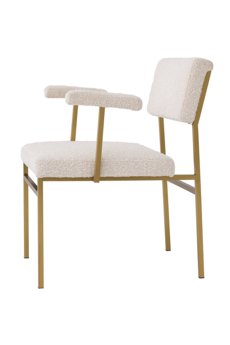 Cream Bouclé Modern Accent Chair  |  Eichholtz Dunmore | Oroatrade.com