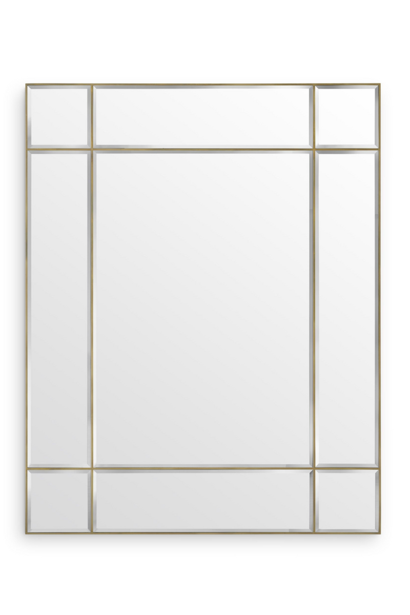 Brass Framed Bevelled Mirror XL | Eichholtz Beaumont | OROA TRADE