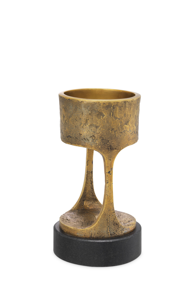 Vintage Brass Candle Holder | Eichholtz Bologna S | OROA TRADE