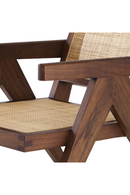 Brown Rattan Lounge Armchair | Eichholtz Aristide | Oroatrade.com