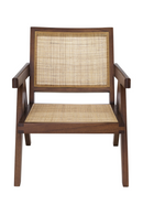 Brown Rattan Lounge Armchair | Eichholtz Aristide | Oroatrade.com