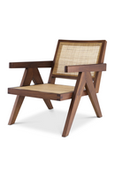 Brown Rattan Lounge Armchair | Eichholtz Aristide | Oroatrade.com