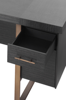 Charcoal Oak Desk | Eichholtz Canova | OROA TRADE