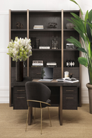Charcoal Oak Desk | Eichholtz Canova | OROA TRADE