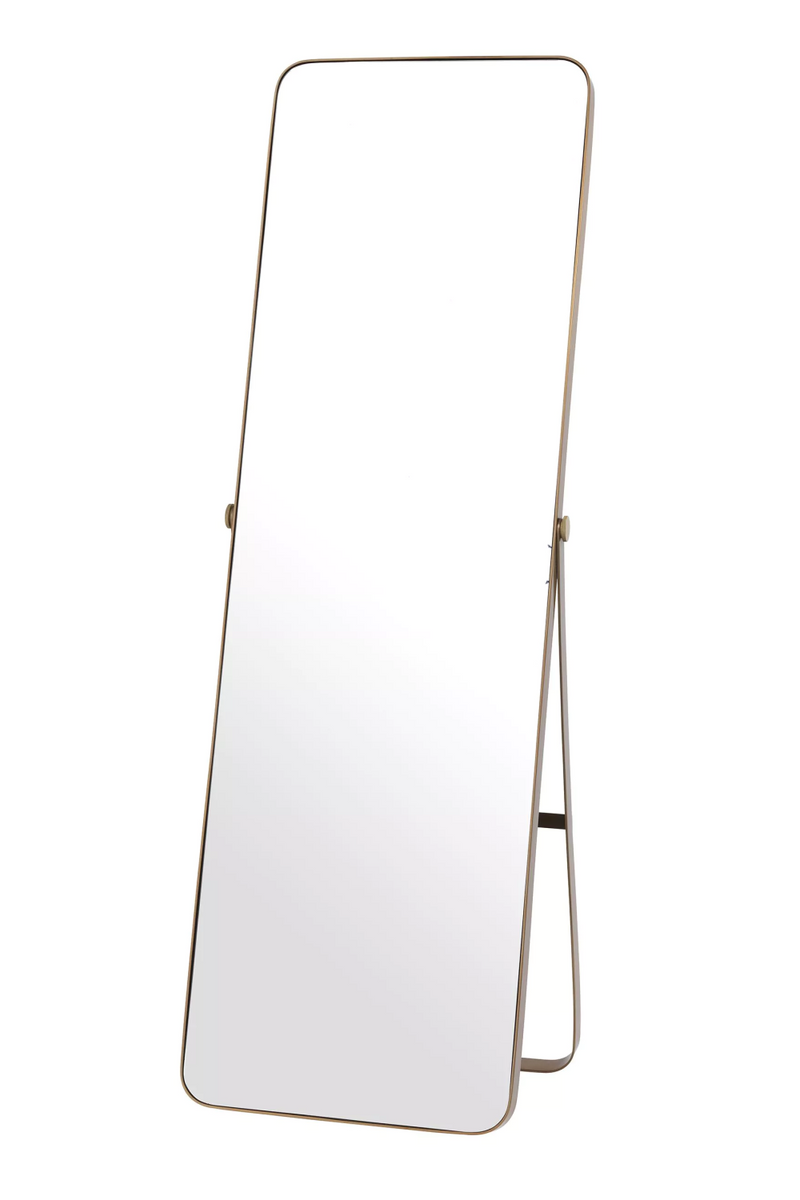 Brass Full Length Floor Mirror | Eichholtz Hardwick | OROATRADE.com
