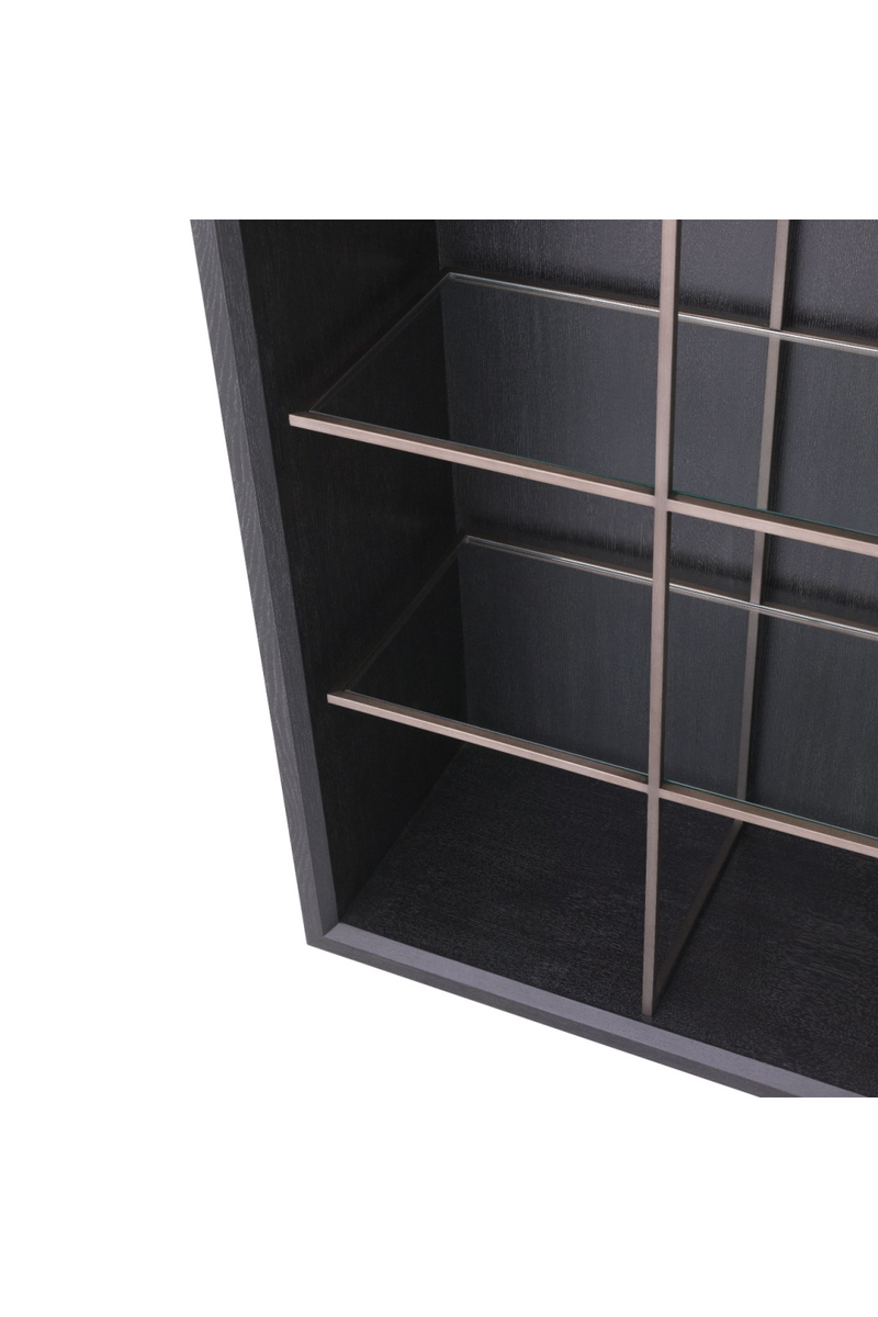 Bronze 4-Shelf Bookcase | Eichholtz Hennessey | Oroatrade.com