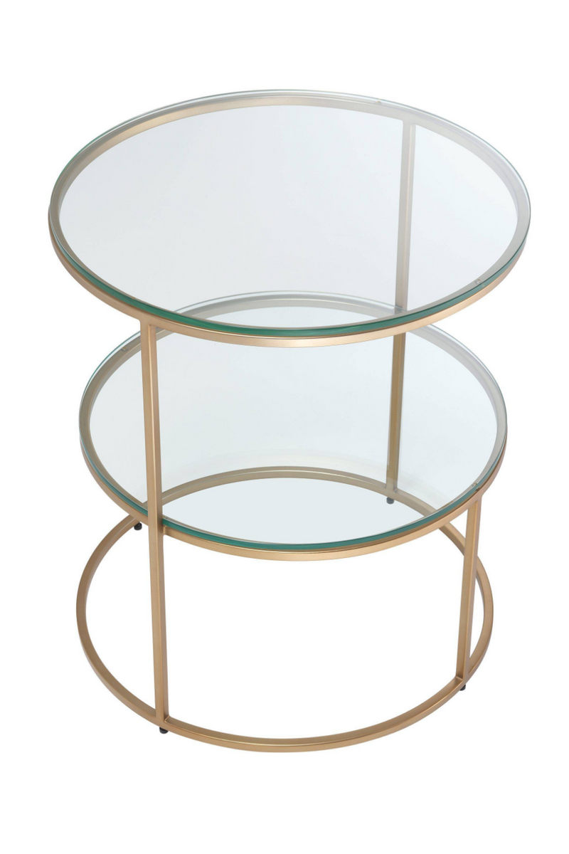 Round Brass Side Table | Eichholtz Circles | OROA TRADE