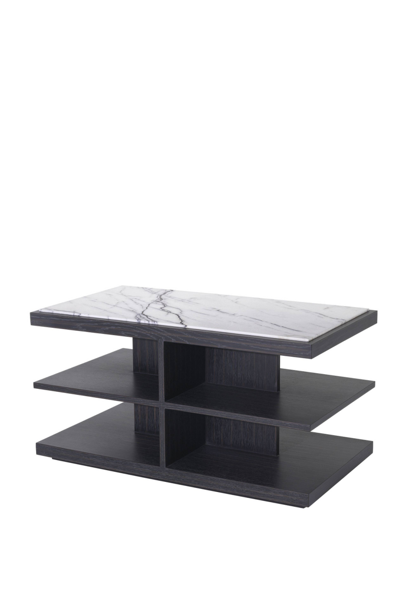 Wooden Marble Top Side Table | Eichholtz Miguel | Oroatrade.com