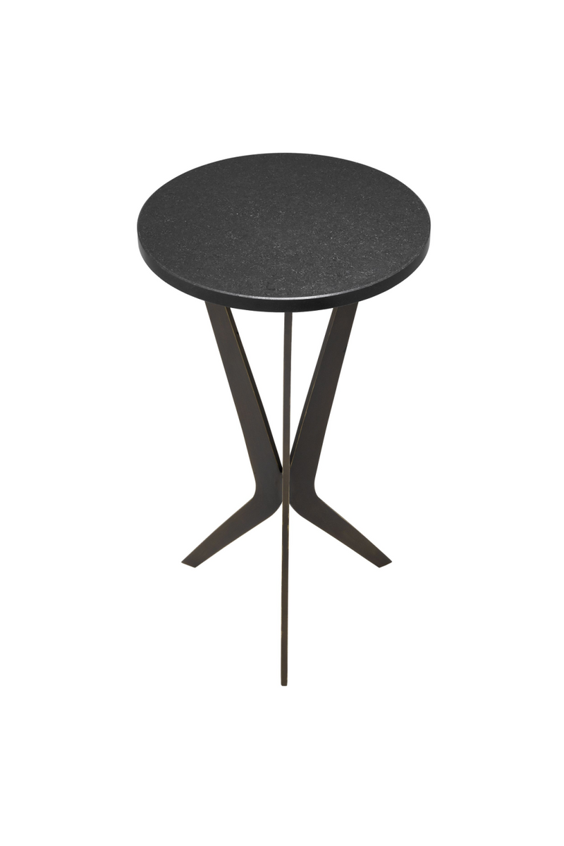 Bronze Round Side Table | Eichholtz Malone | OROA TRADE