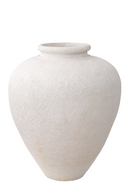 Matte White Clay Vase | Eichholtz Reine L | OROA TRADE