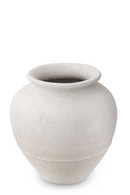 Matte White Clay Vase | Eichholtz Reine S | OROA TRADE