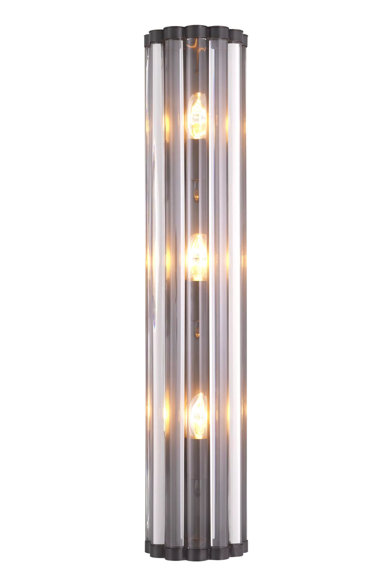 Clear Glass Wall Lamp | Eichholtz Amalfi | Oroatrade.com