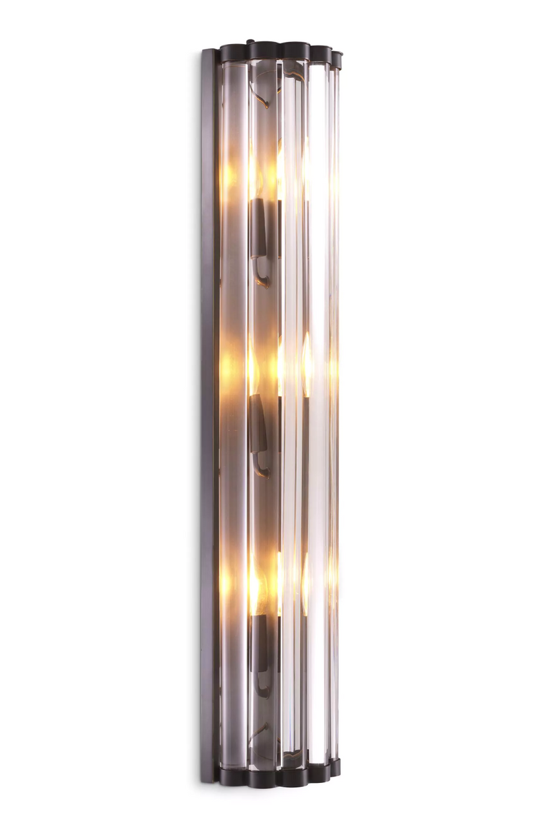 Clear Glass Wall Lamp | Eichholtz Amalfi | Oroatrade.com