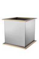 Brass Square Planter | Eichholtz Moorea | OROA TRADE -