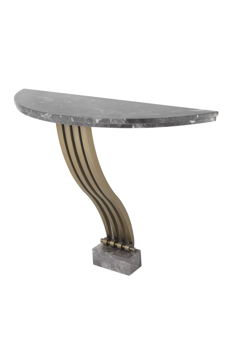 Brass Marble Console Table | Eichholtz Renaissance | OROA TRADE