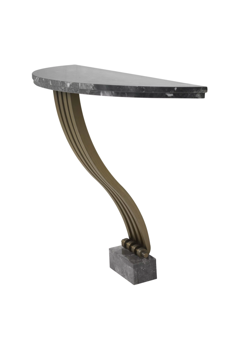 Brass Marble Console Table | Eichholtz Renaissance | OROA TRADE