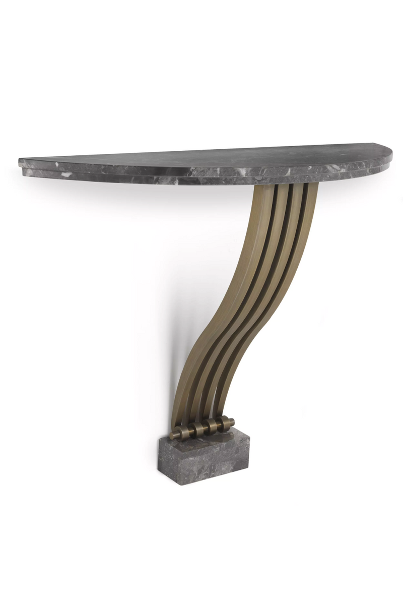 Brass Marble Console Table | Eichholtz Renaissance | OROA TRADE