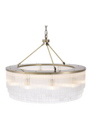 Glass Layered Chandelier L | Eichholtz Hector | Oroatrade.com
