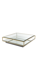 Brass Pedestal Coffee Table | Eichholtz Tortona L | OROA TRADE