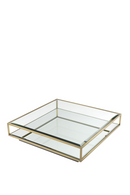 Brass Pedestal Coffee Table | Eichholtz Tortona L | OROA TRADE